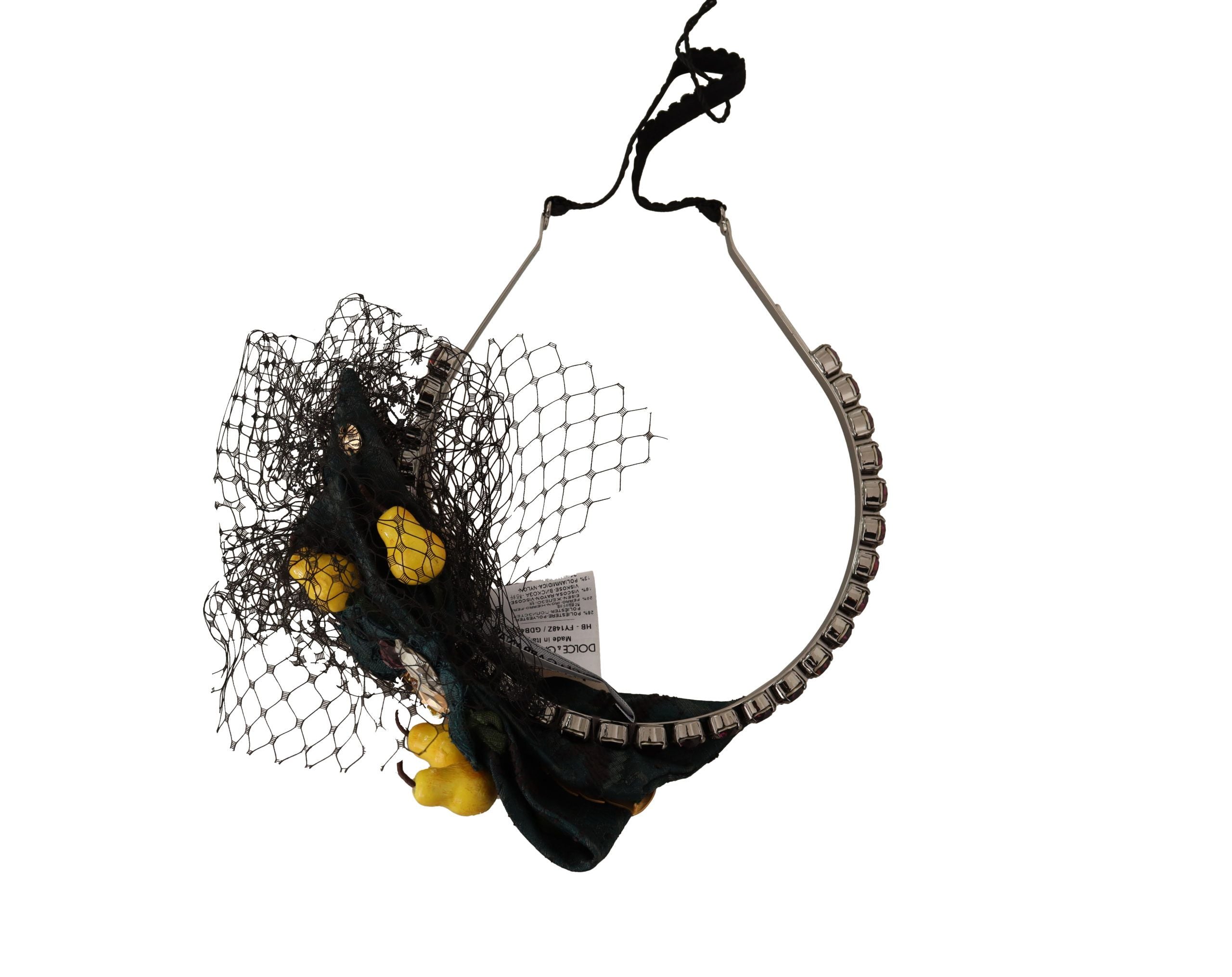 Purple Crystal Diadem Headband Lemons Sicily Tiara