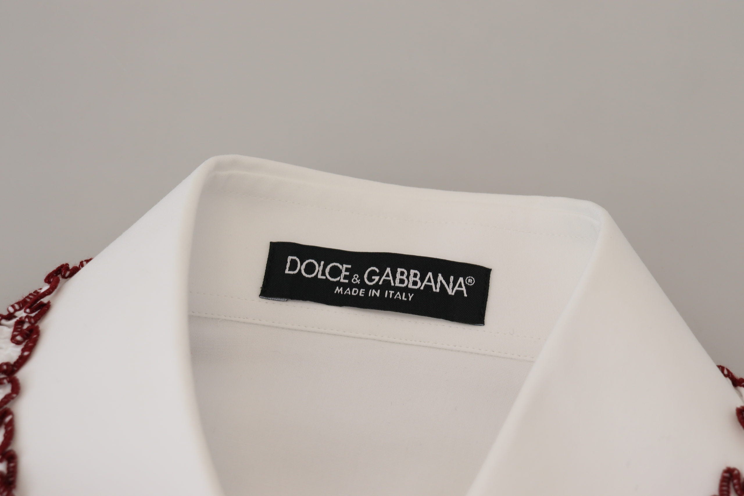 Elegant White Cotton Polo Top