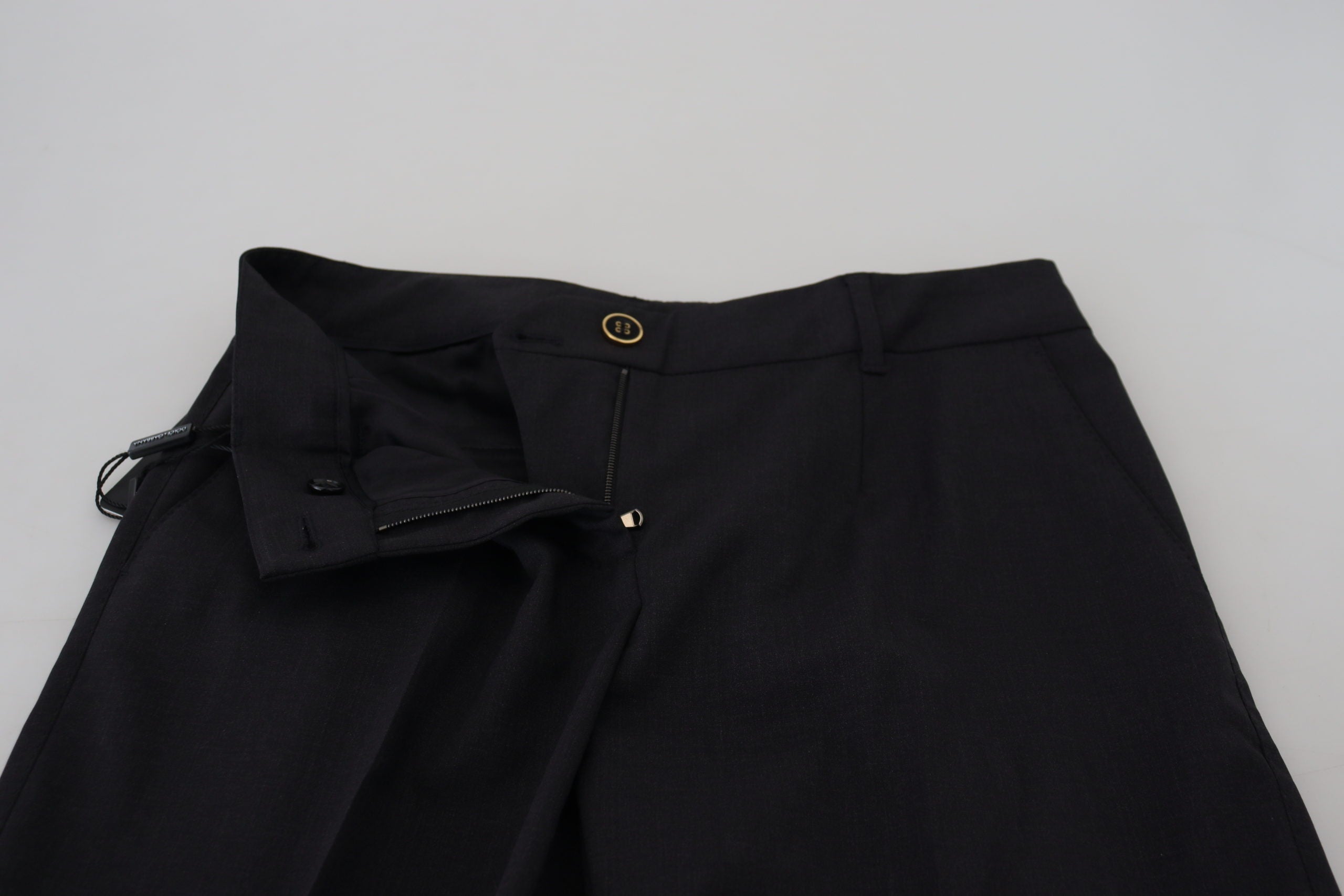 Grey Women Formal Tapered Pants