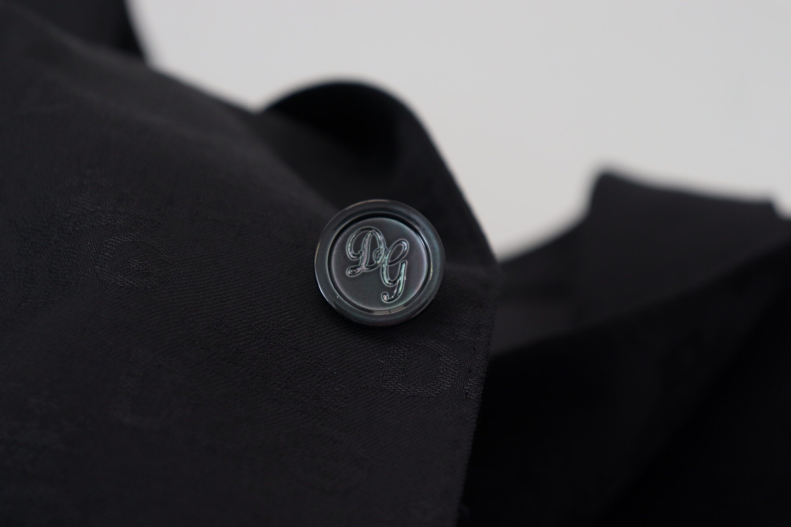 Black Wool Formal Coat Martini Blazer