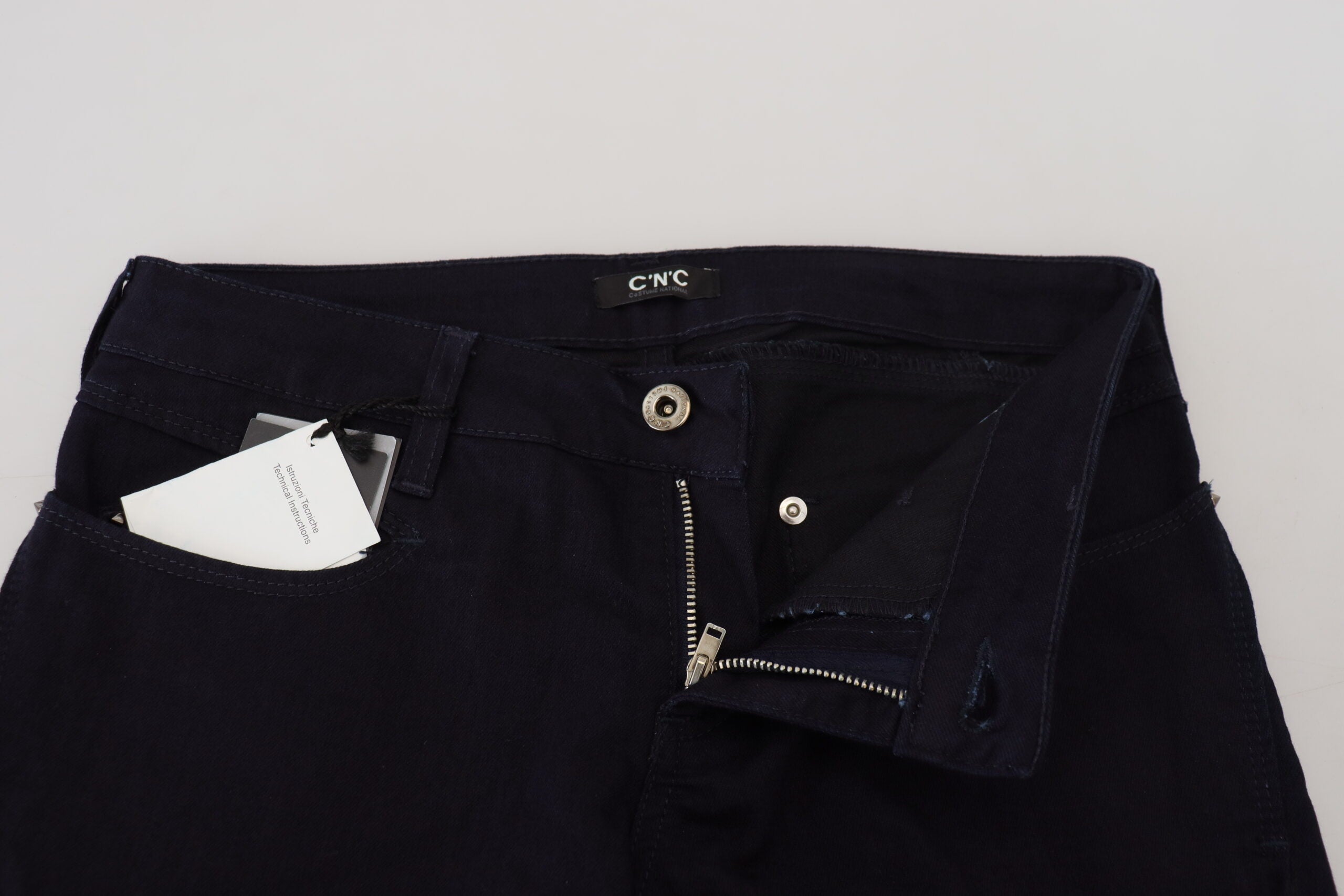 Black Low Waist Skinny Women Denim Jeans
