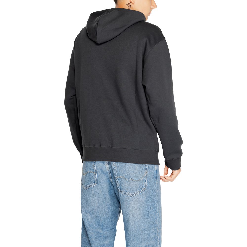 Black Cotton Hoody