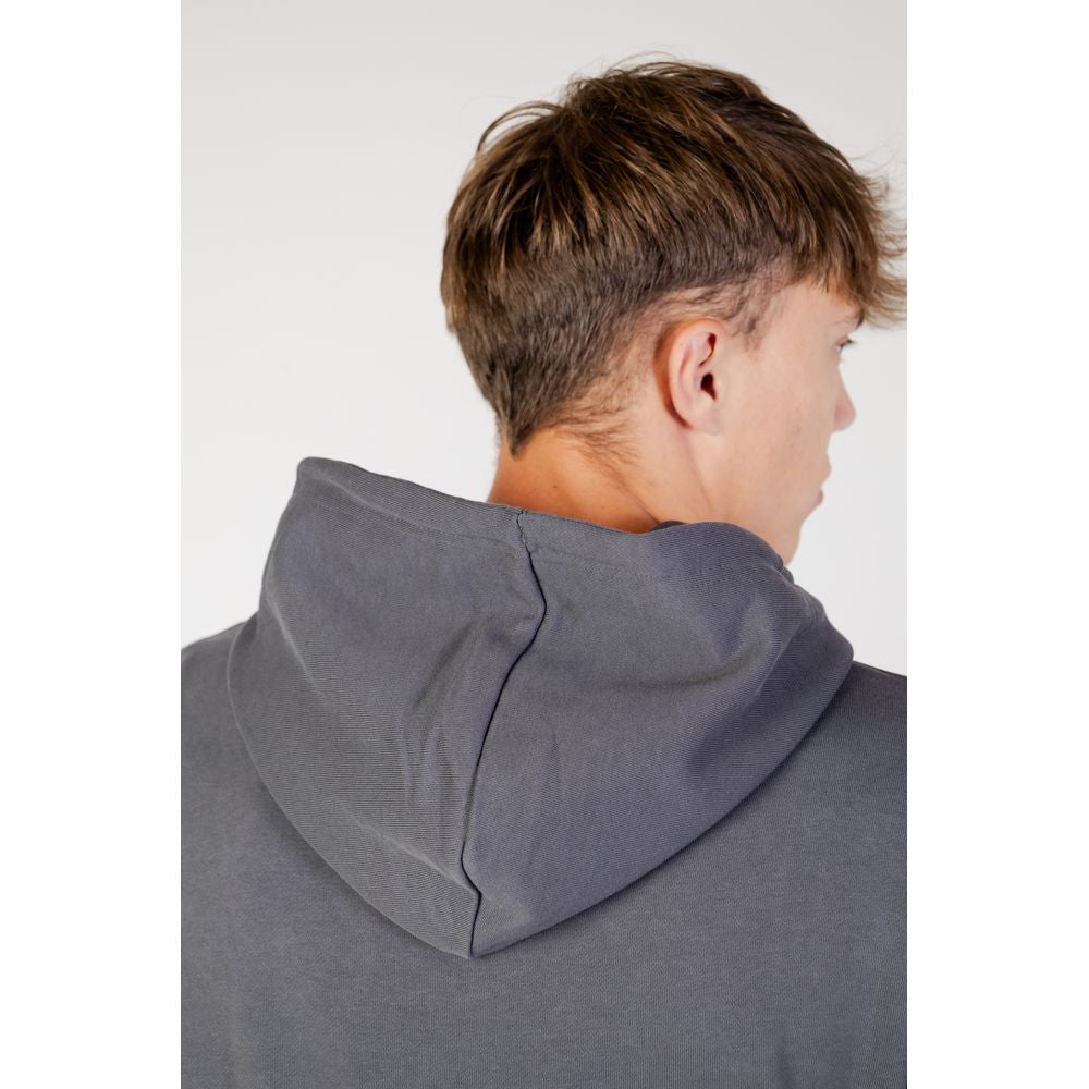 Gray Cotton Hoody