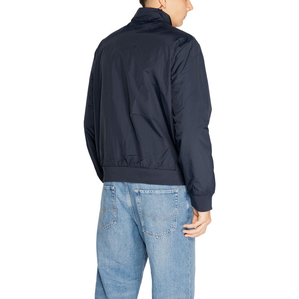Blue Polyamide Jackets & Coat