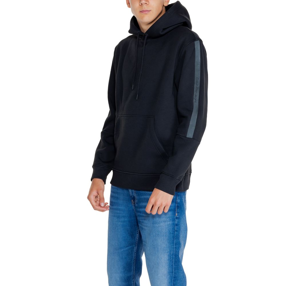 Black Cotton Hoody