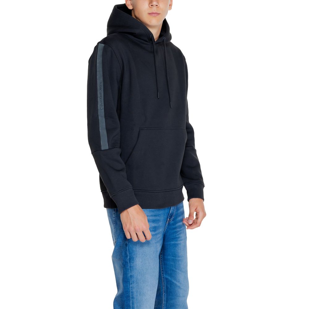 Black Cotton Hoody
