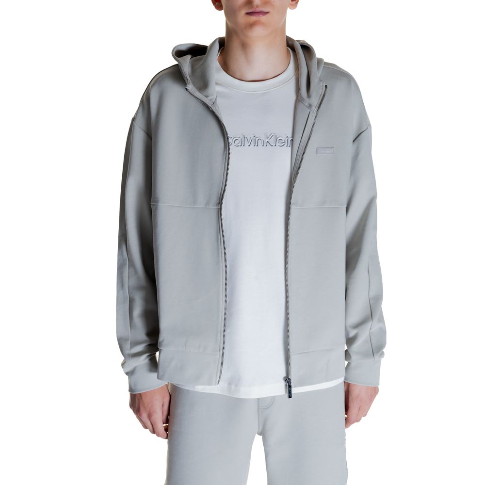 Gray Cotton Hoody