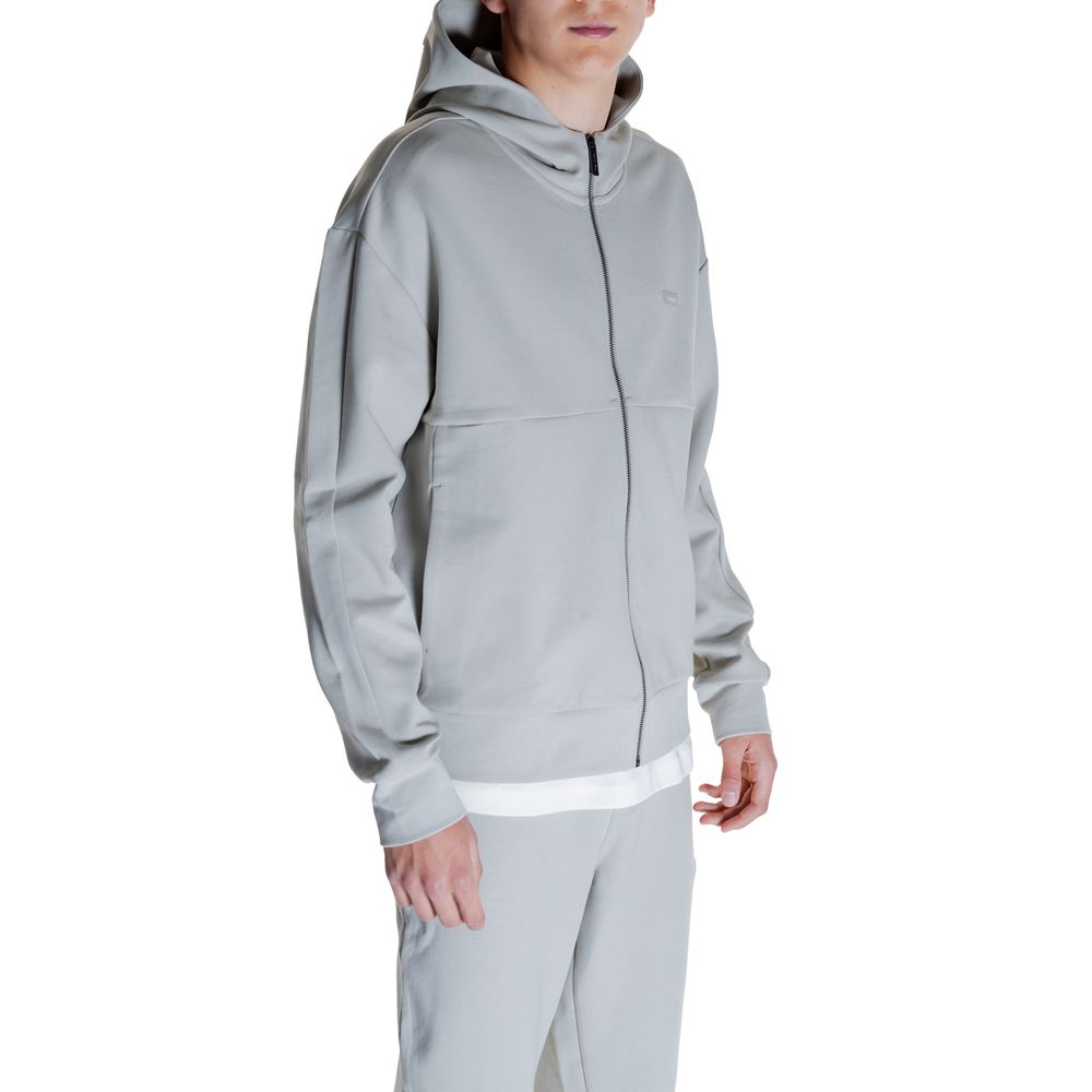 Gray Cotton Hoody