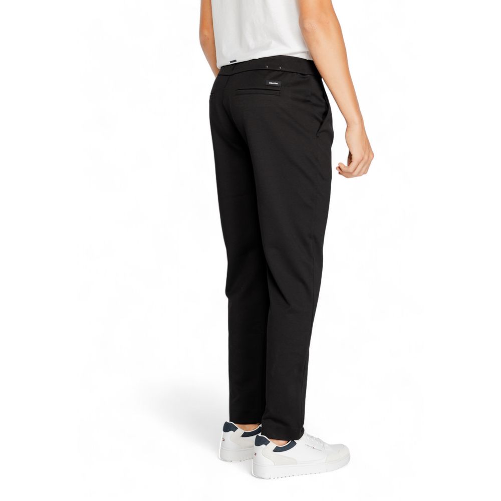 Black Recycled Polyester Pant
