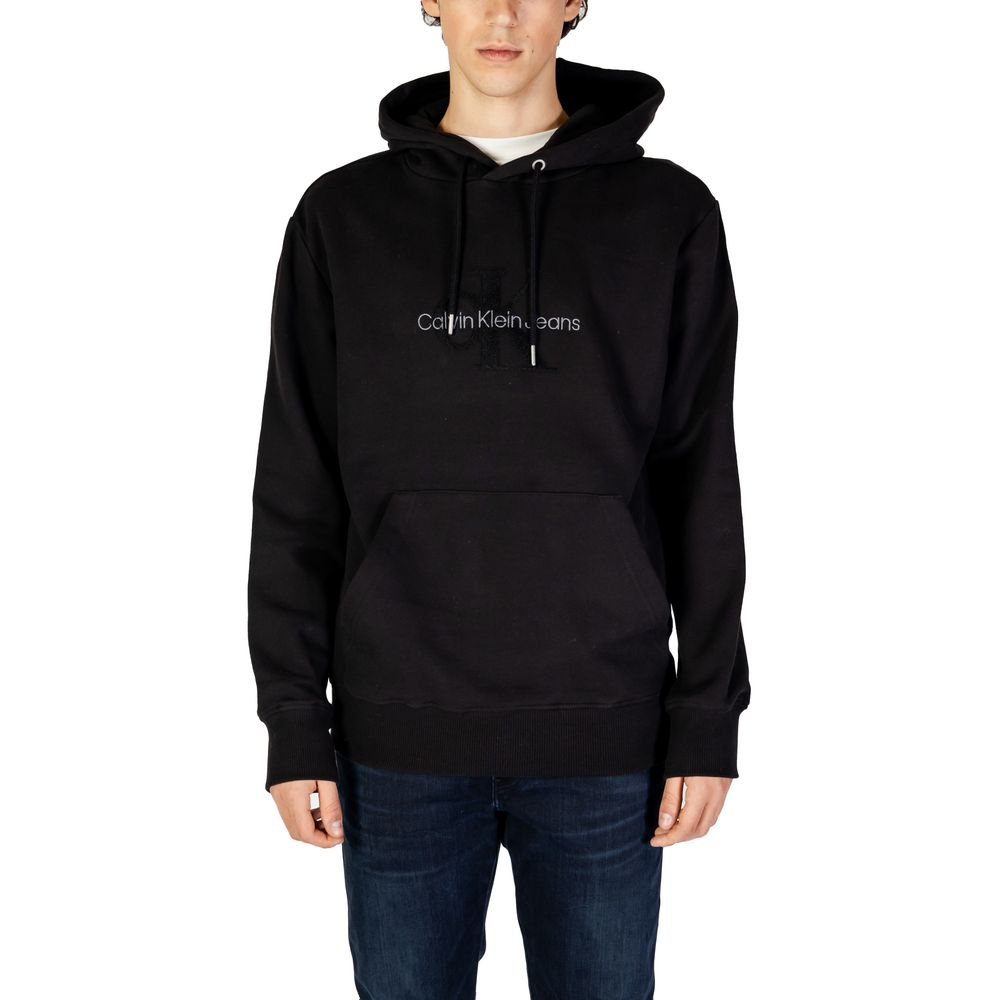 Black Cotton Hoody