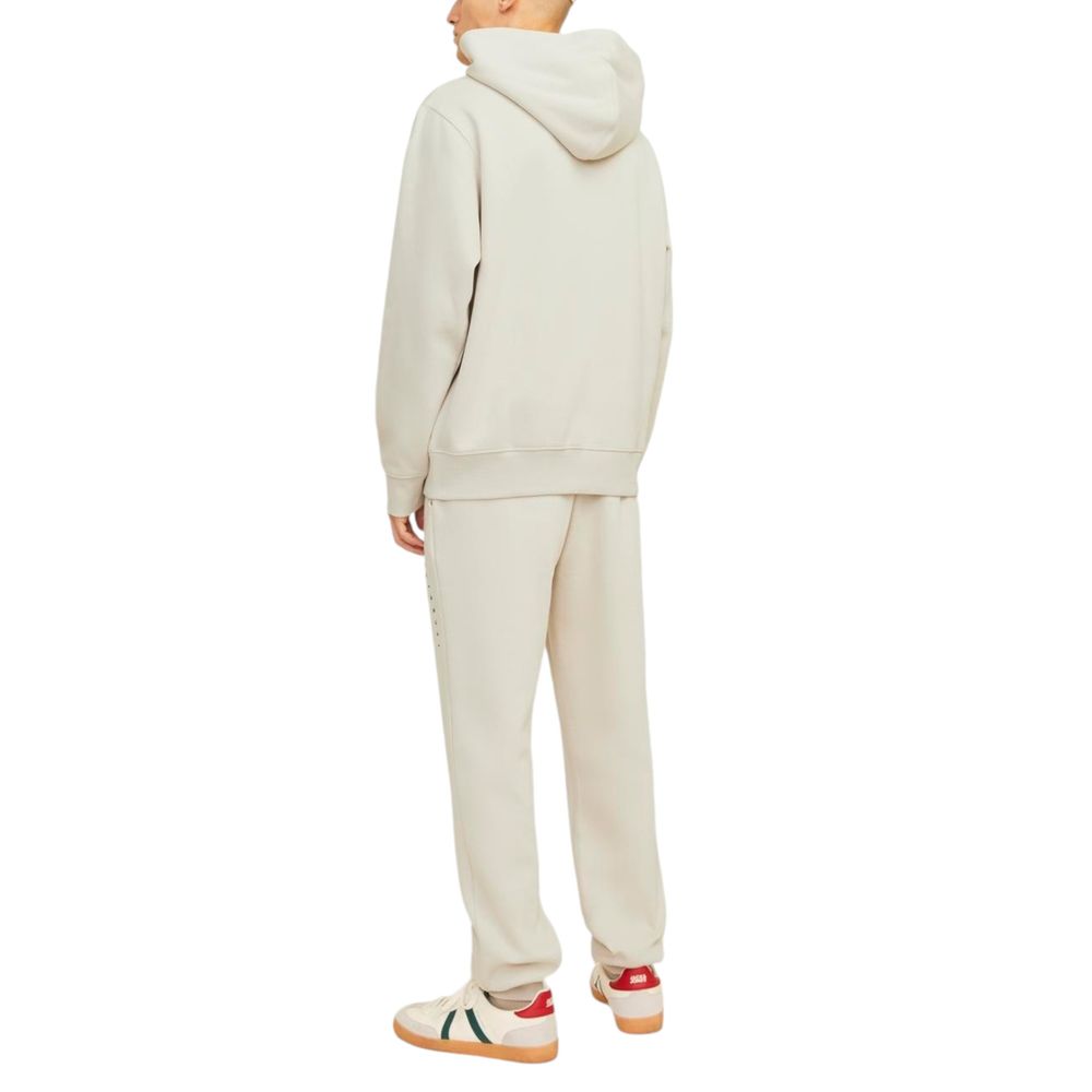 Beige Cotton Hoody