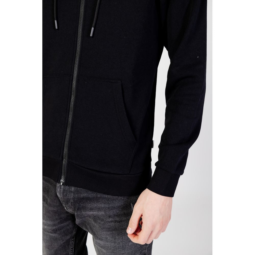Black Polyester Hoody