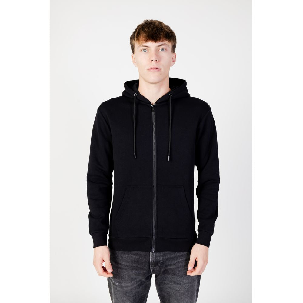 Black Polyester Hoody