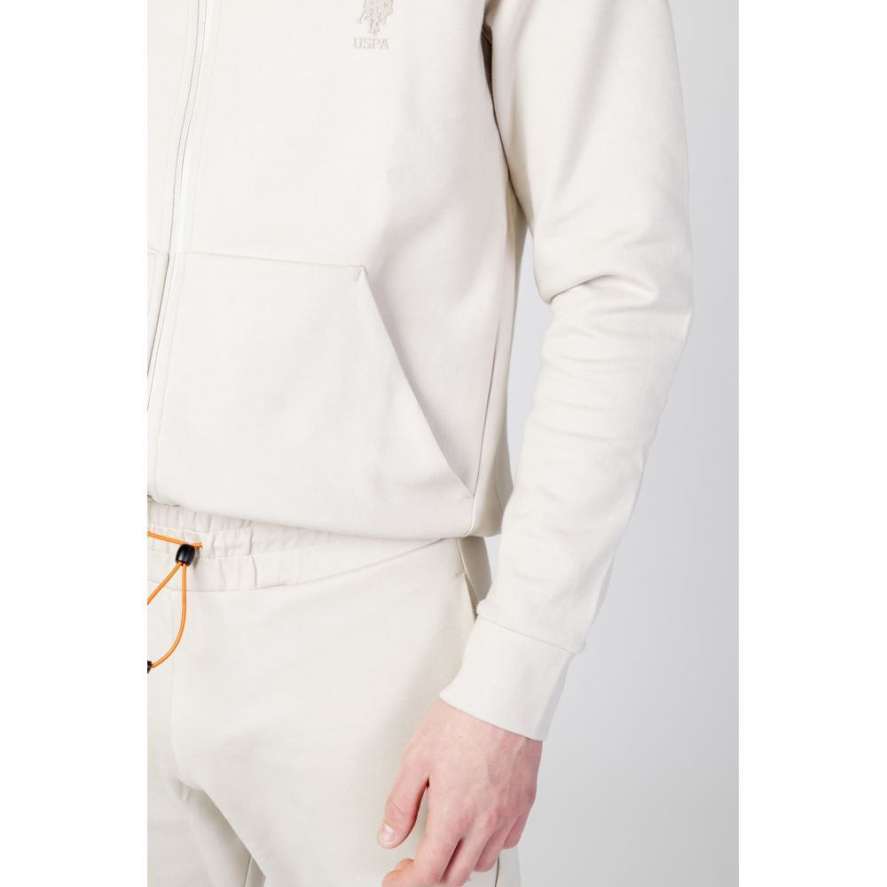 Beige Cotton Hoody