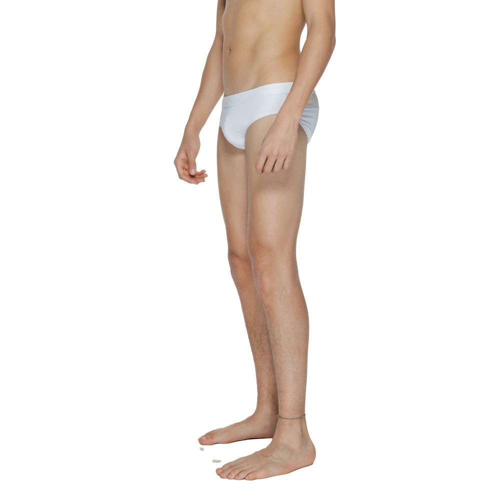 White Polyamide Swim Brief