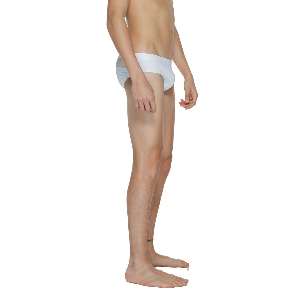 White Polyamide Swim Brief