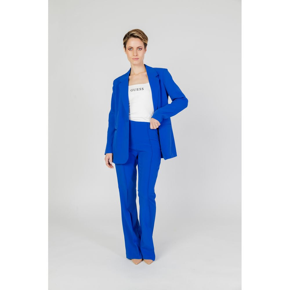 Blue Recycled Polyester Blazer
