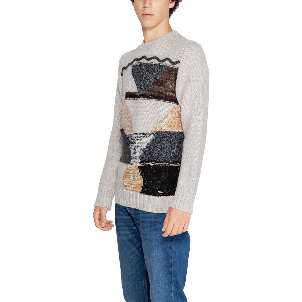 Beige Marabou Sweater