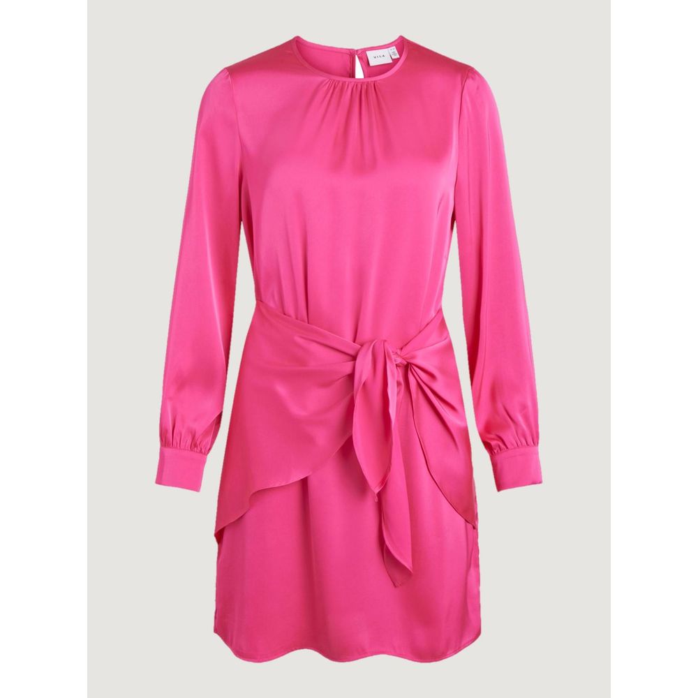 Pink Polyester Short
