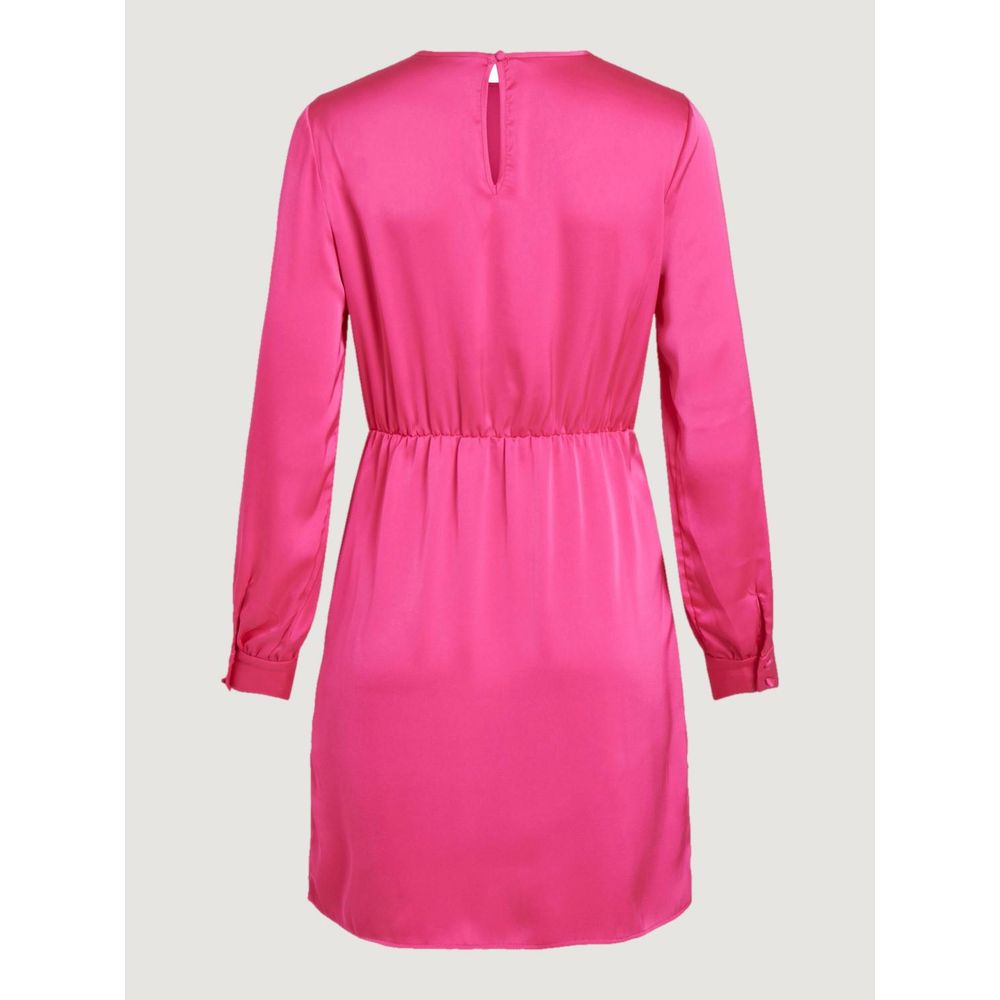 Pink Polyester Short