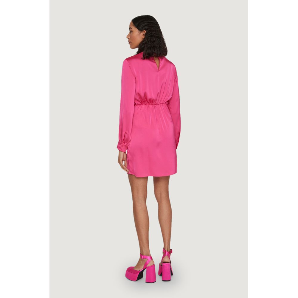Pink Polyester Short