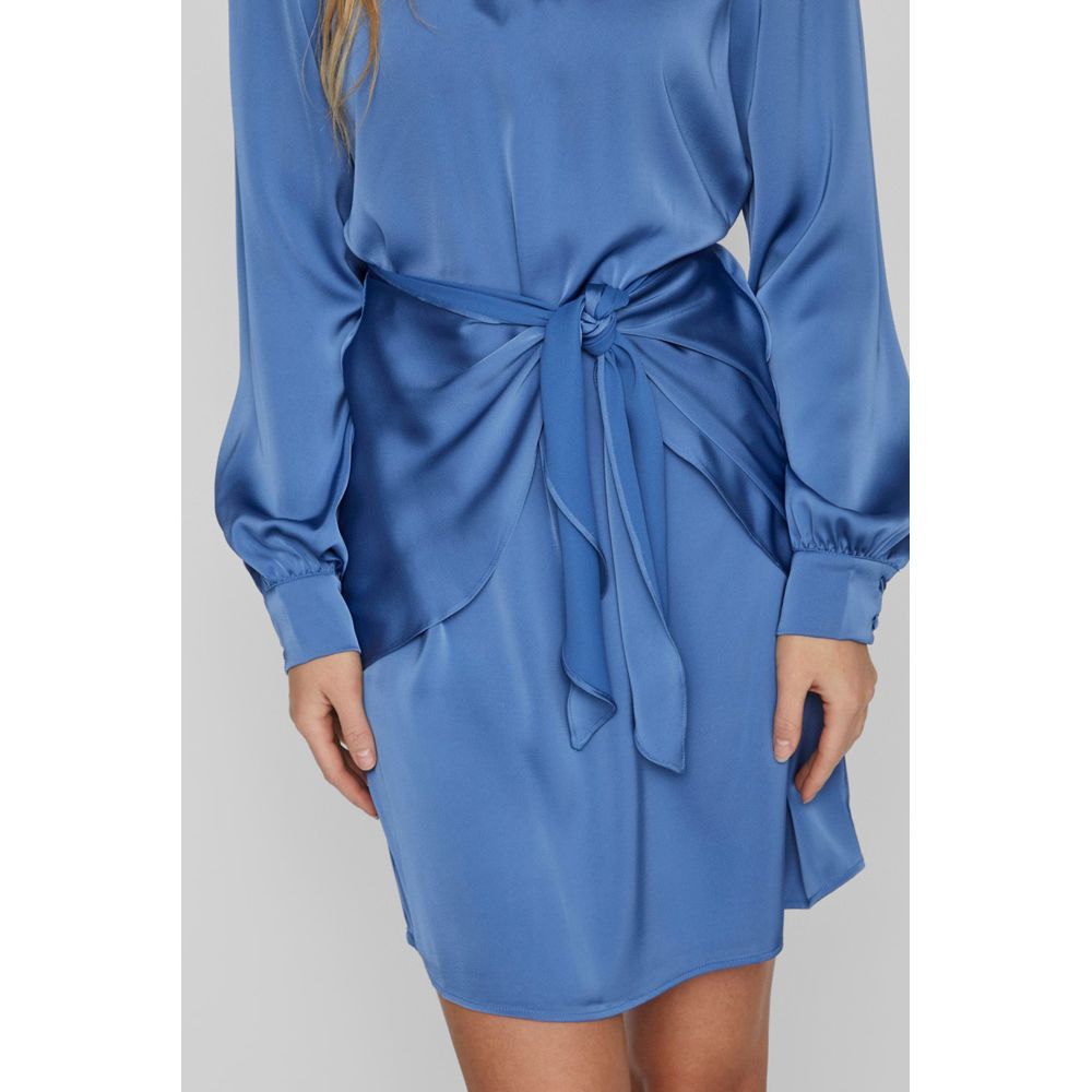 Blue Recycled Polyester Short