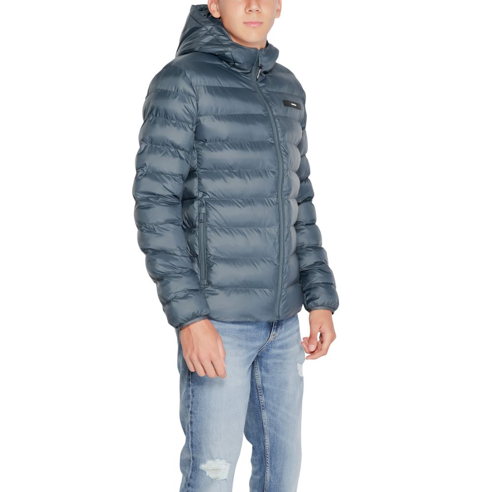 Black Recycled Polyester Jackets & Coat