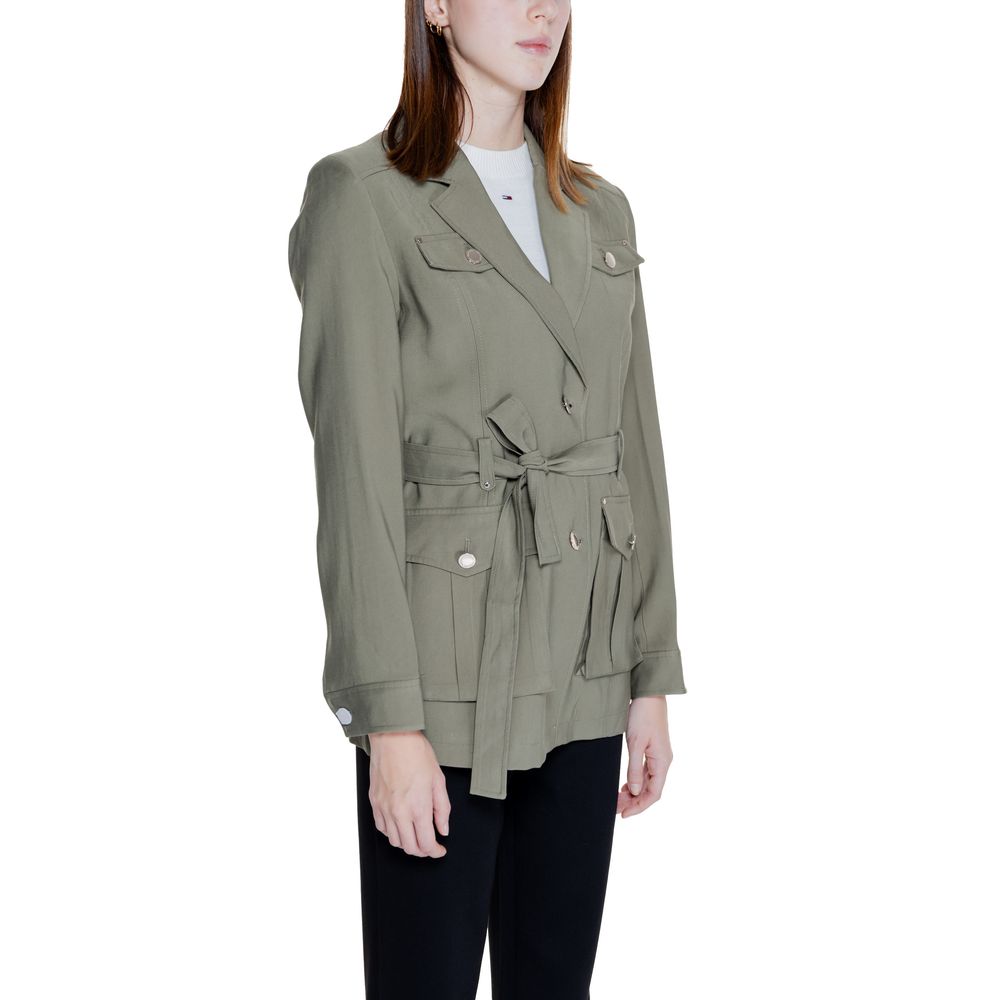 Green Viscose Blazer