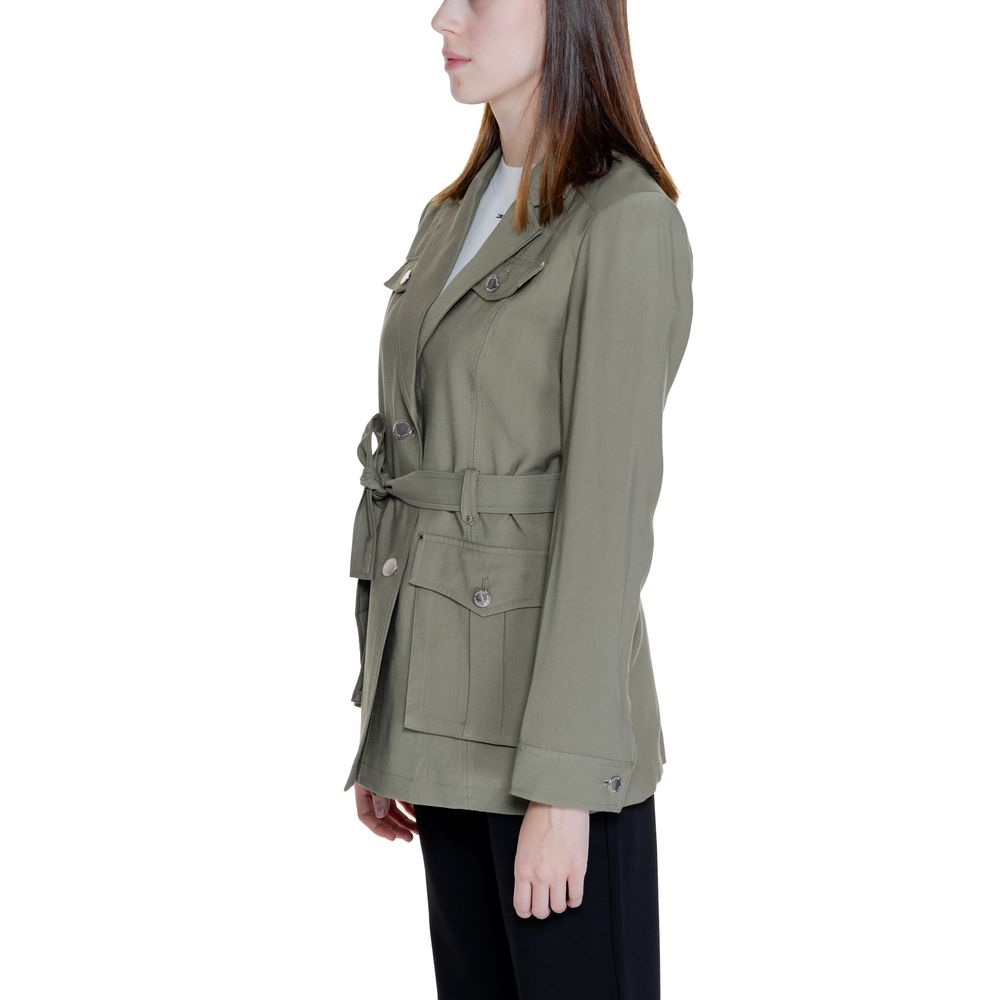 Green Viscose Blazer