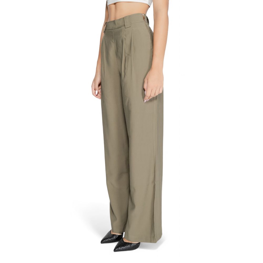 Green Cotton Pant
