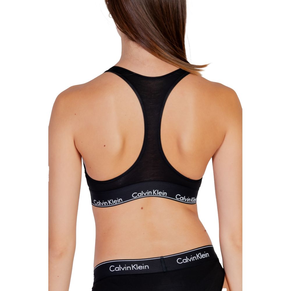 Black Cotton Bra