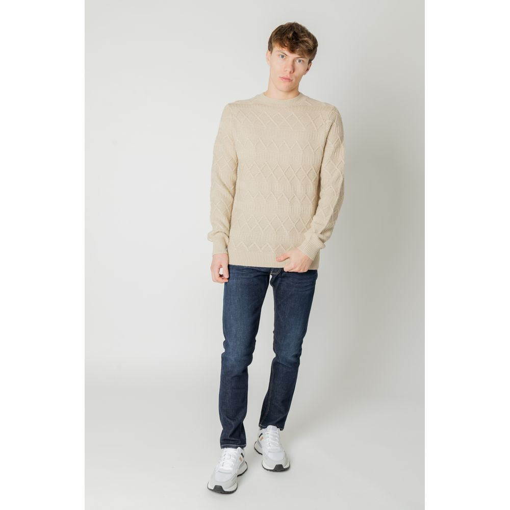 Beige Marabou Sweater