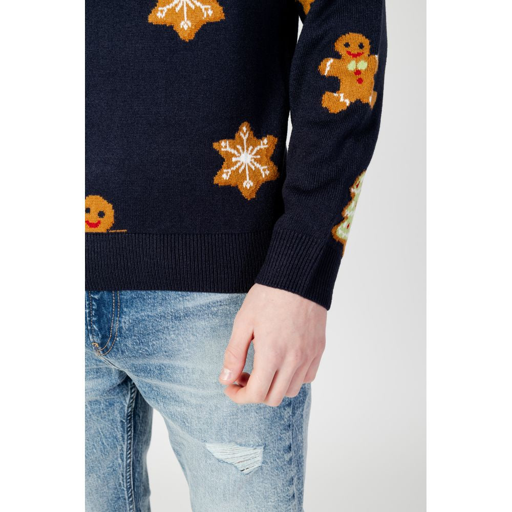 Blue Marabou Sweater