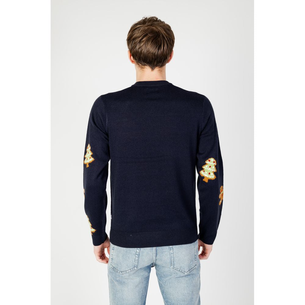 Blue Marabou Sweater