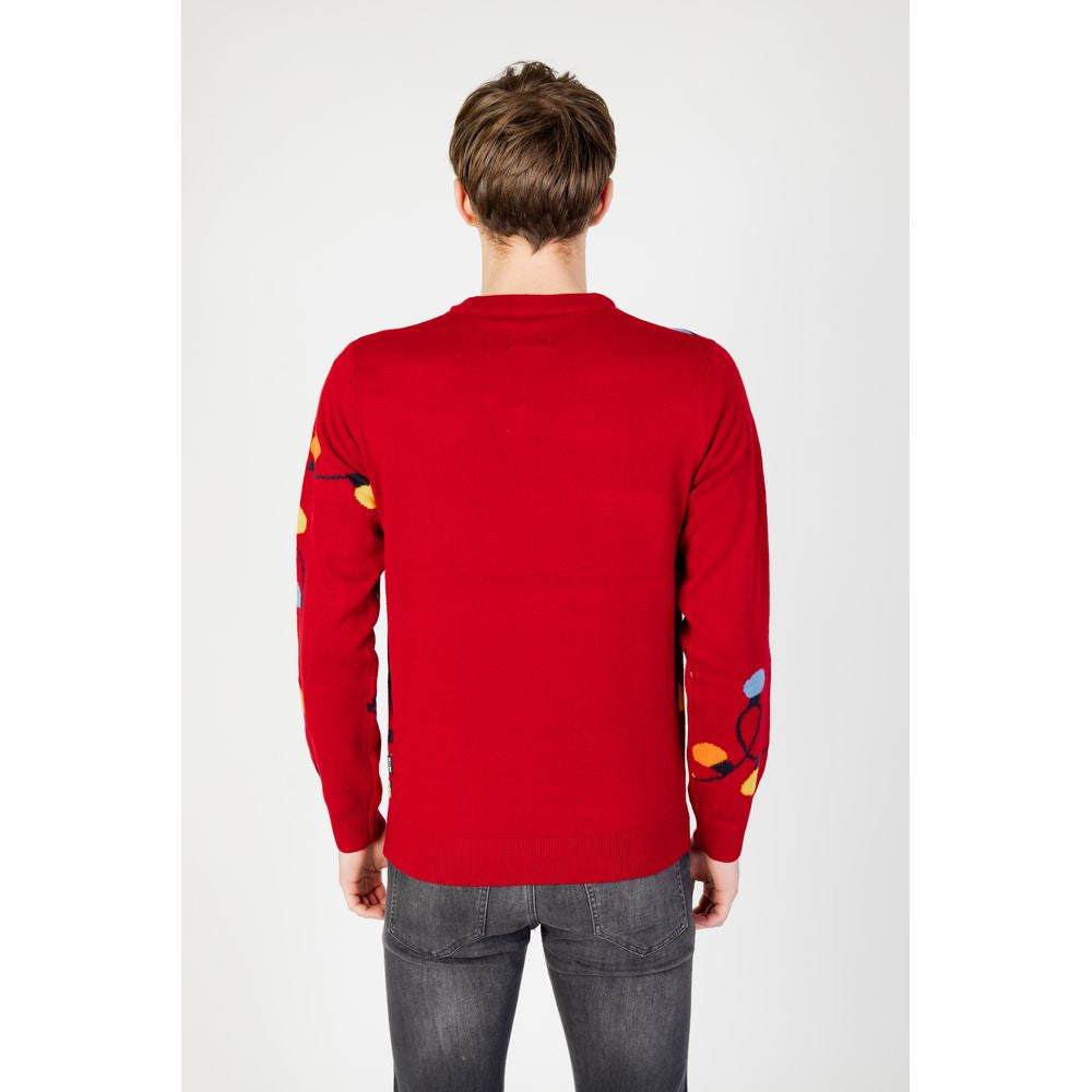 Red Marabou Sweater