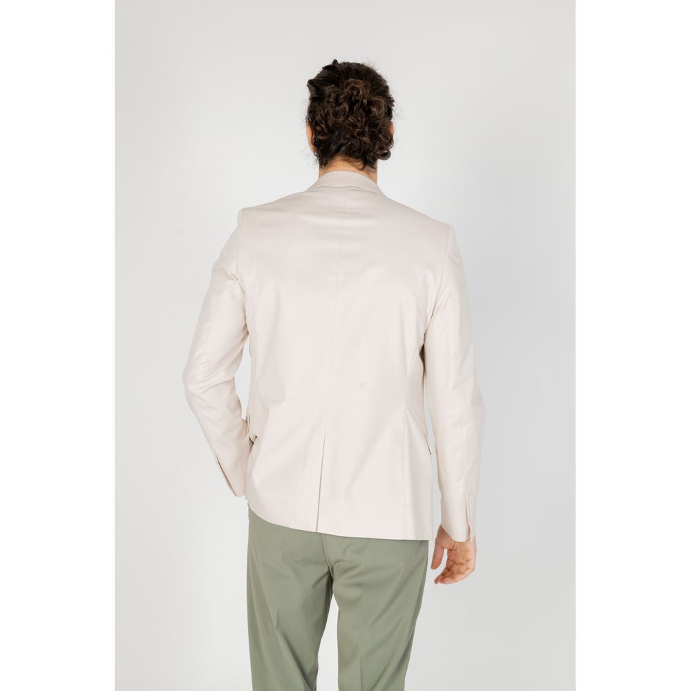 Cream Cotton Blazer