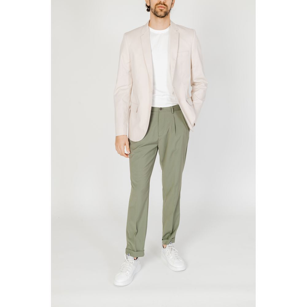 Cream Cotton Blazer