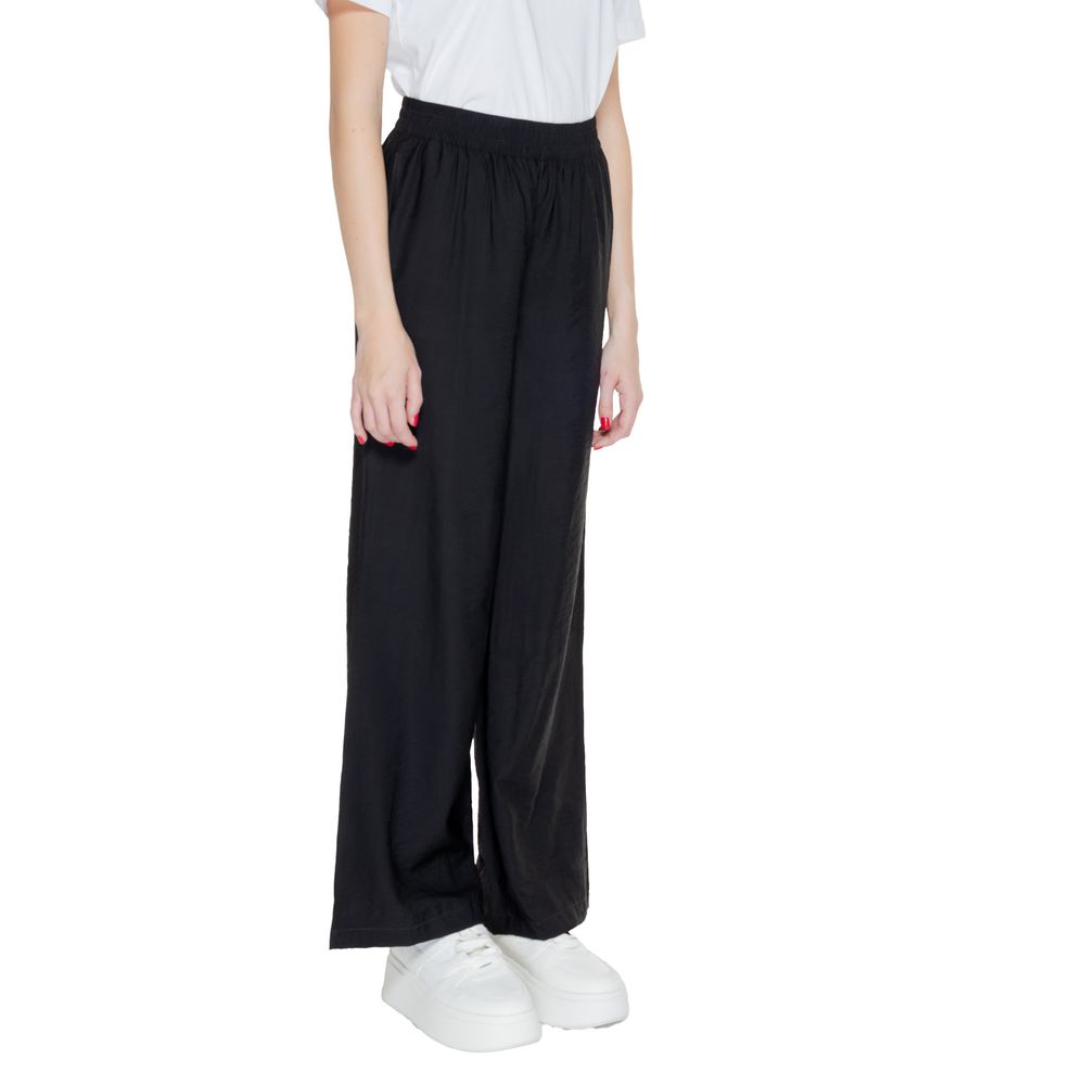 Black Viscose Pant