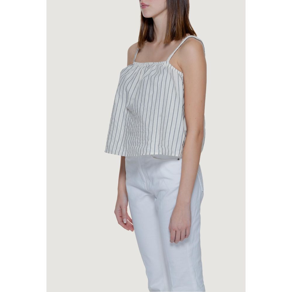 Beige Organic Cotton Tank Top