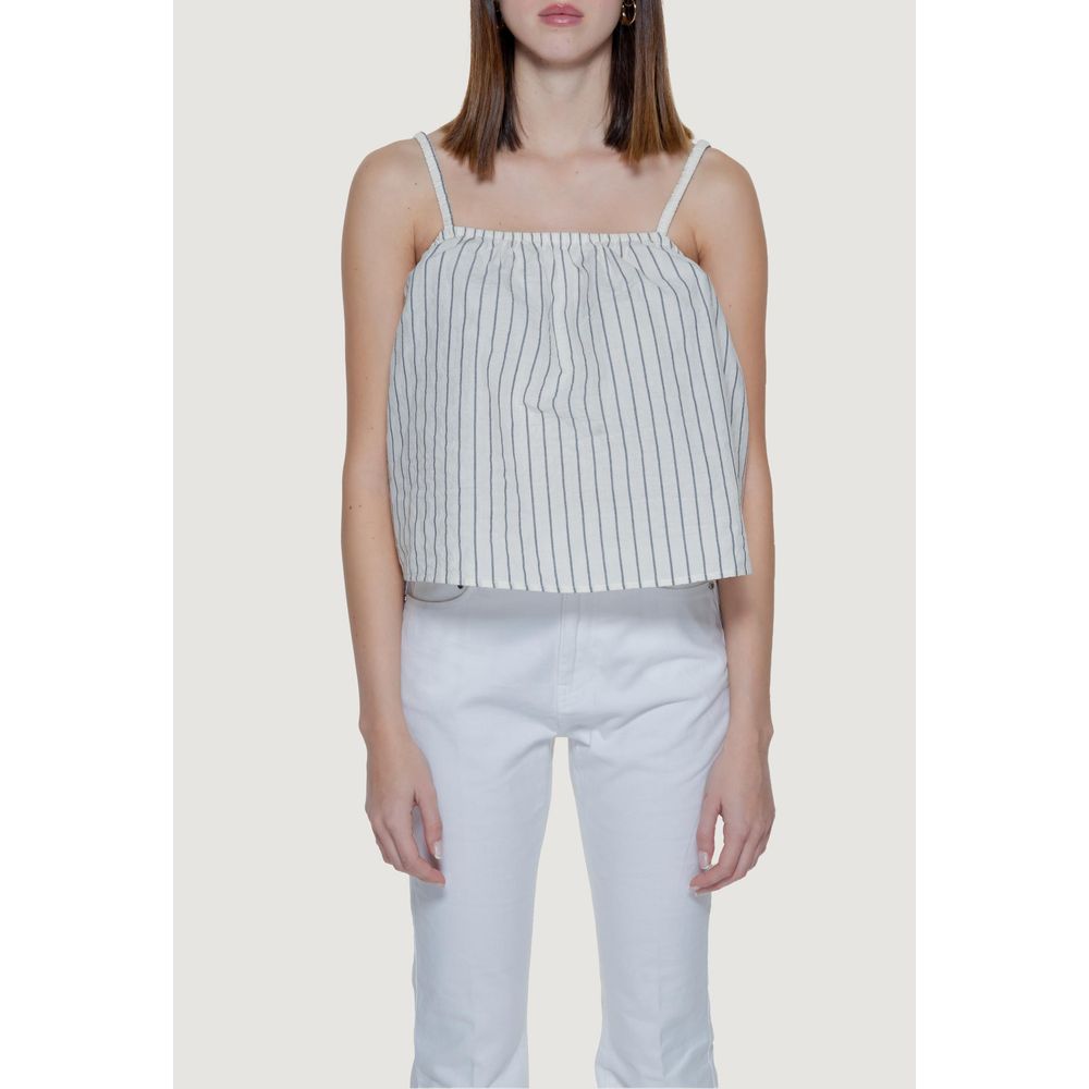 Beige Organic Cotton Tank Top