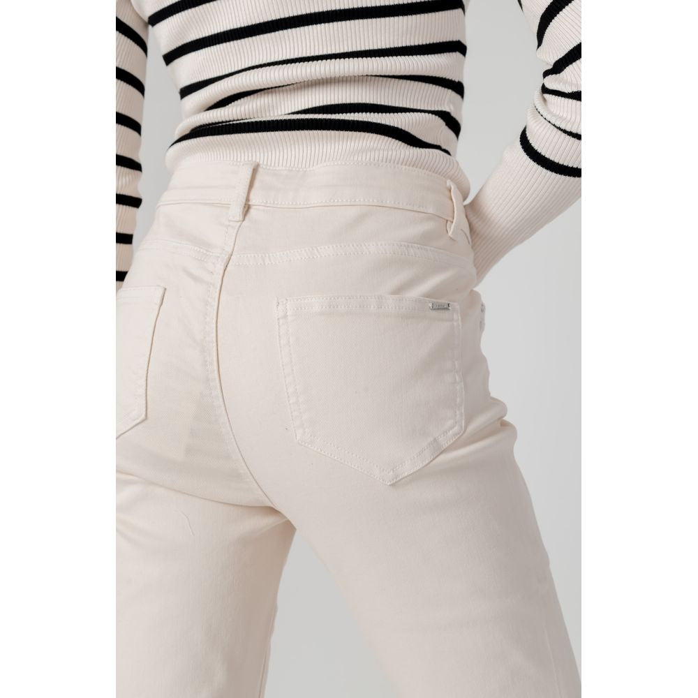 Beige Cotton Pant