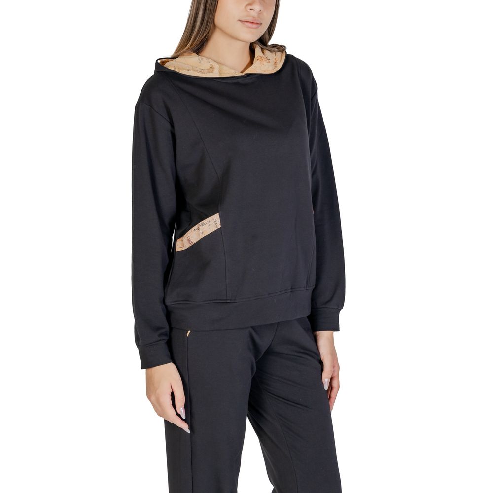 Black Cotton Hoody