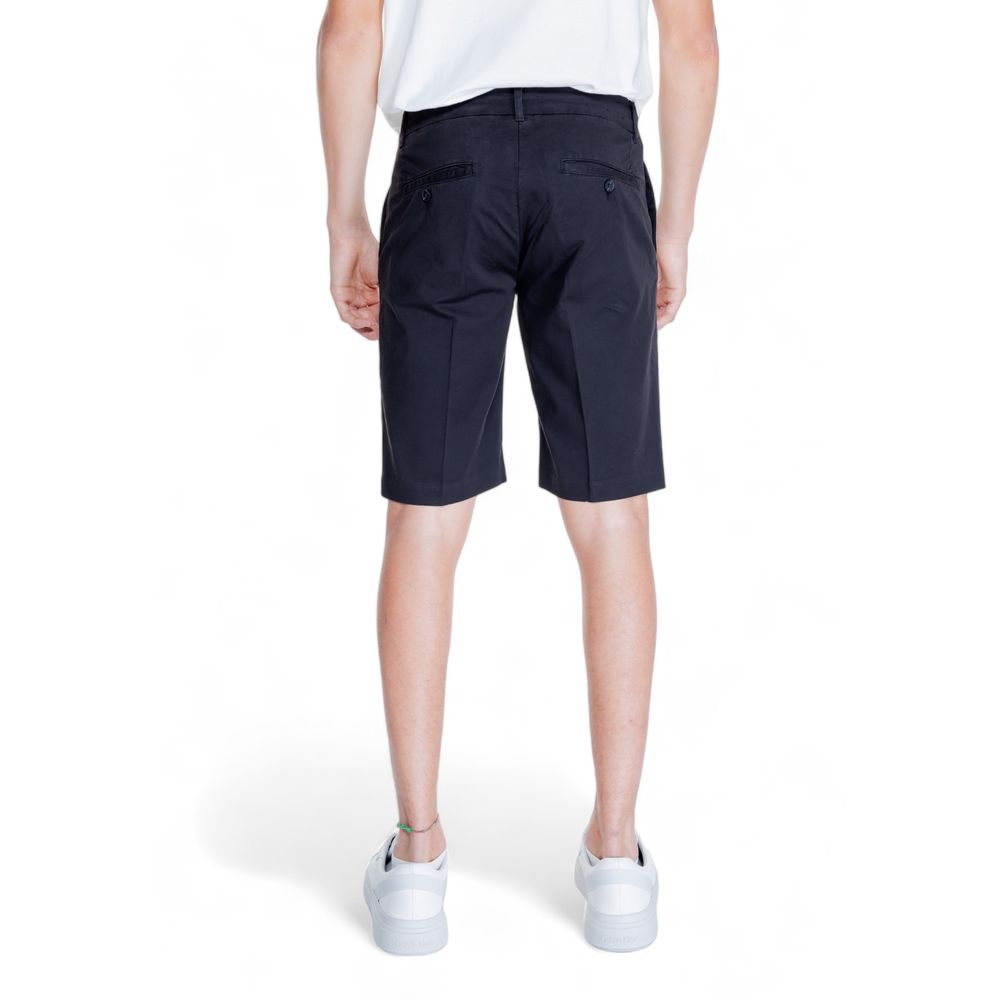 Black Cotton Bermuda