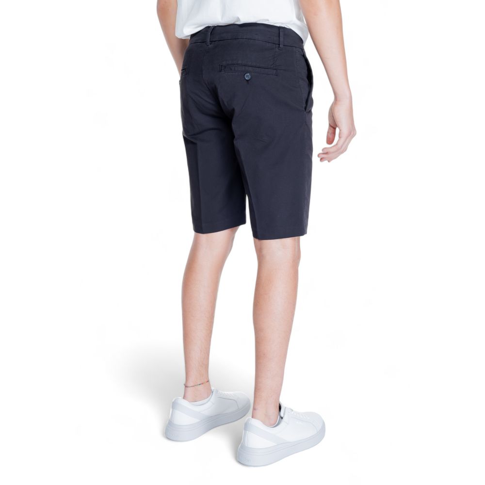 Black Cotton Bermuda