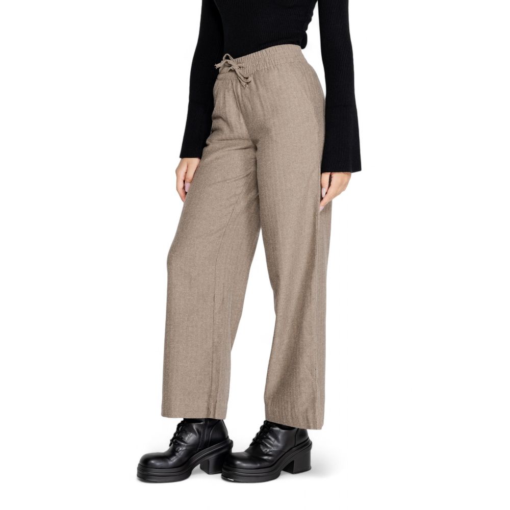 Brown Cotton Pant