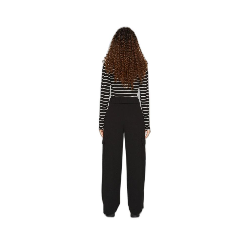 Black Polyester Pant