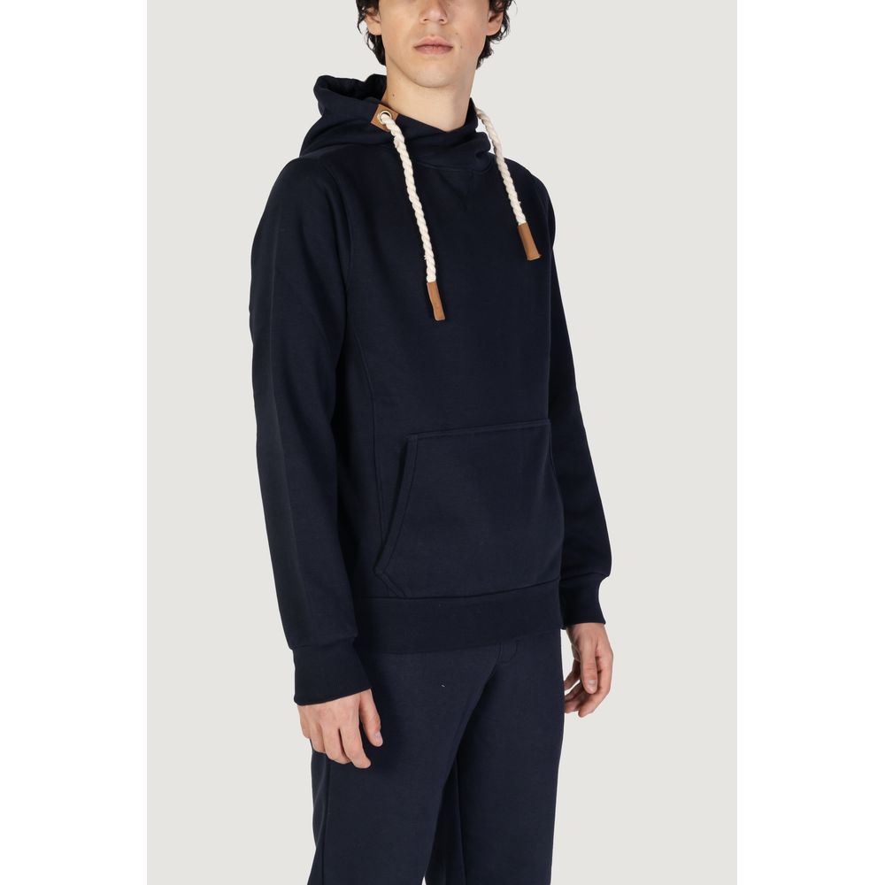 Blue Cotton Hoody