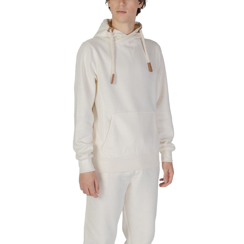 Cream Cotton Hoody