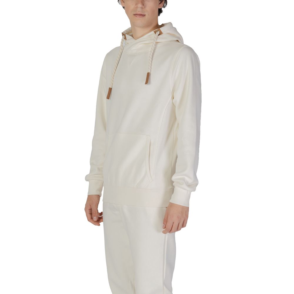 Cream Cotton Hoody