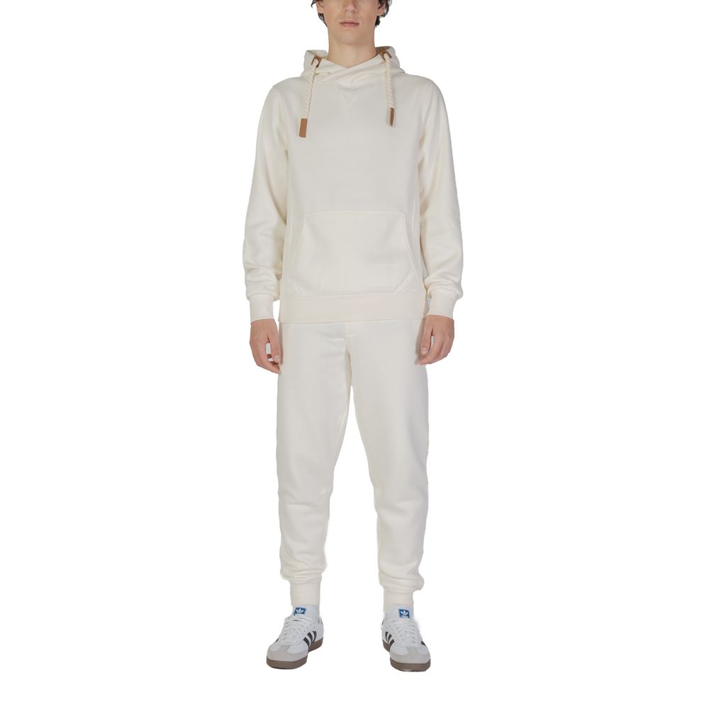 Cream Cotton Hoody